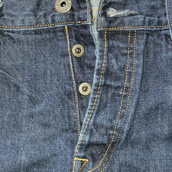 J Brand Men’s Jeans Tyler Perfect Slim Button Fly Raw Selvedge Red Line 40x35 - Picture 7 of 7